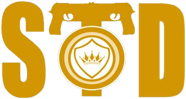 Logo de la Société de Tir de Dreux (version dorée)